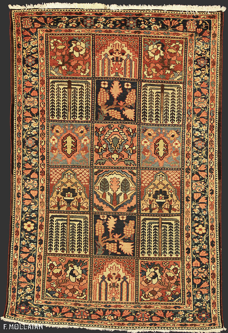 Teppich Persischer Antiker Bakhtiari n°:67086533
